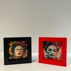 Frida Kahlo Art Shadow Box Set